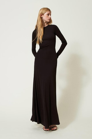 Robe longue - Noir - Twin Set