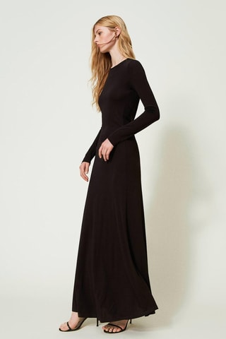 Robe longue - Noir - Twin Set