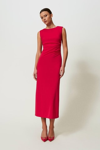 Robe fourreau - Rouge - Twin Set