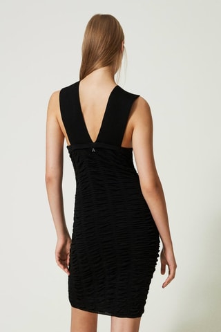 Robe fourreau - Noir - Twin Set