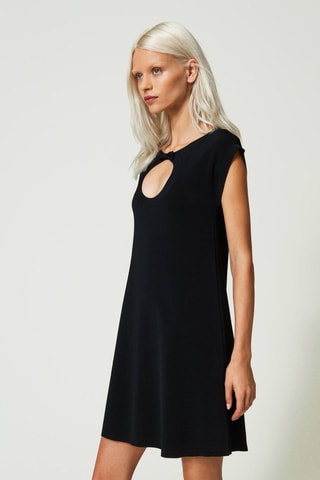 Robe trapèze - Noir - Twin Set