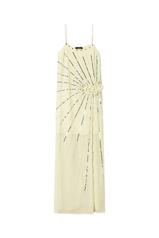 Robe longue - Jaune pâle - Twin Set