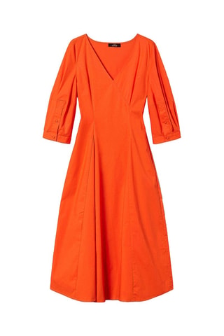 Robe midi - Orange - Twin Set