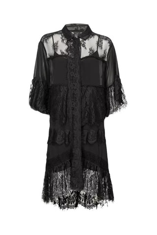 Robe chemise - Noir - Pinko