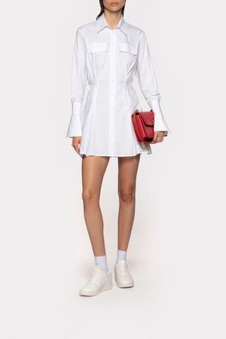 Robe chemise - Blanc - Pinko