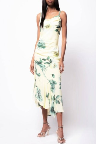 Robe midi - Jaune - Pinko
