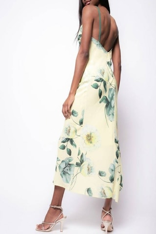 Robe midi - Jaune - Pinko