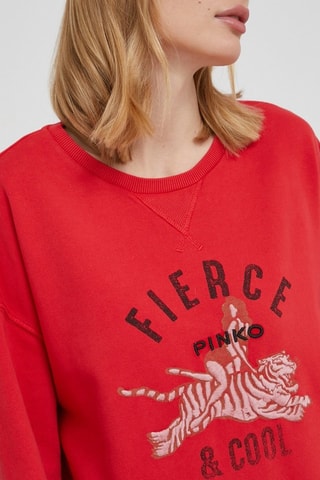 Robe sweat - Rouge - Pinko