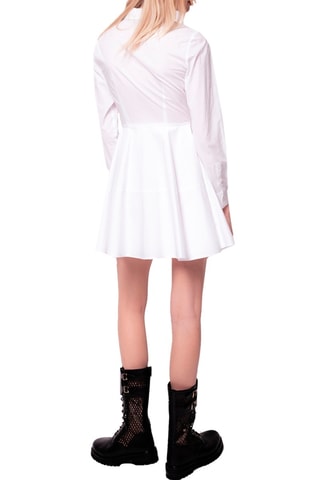 Robe chemise - Blanc - Pinko