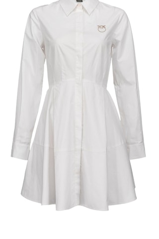 Robe chemise - Blanc - Pinko