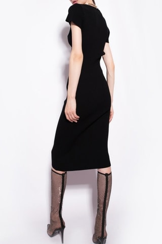 Robe fourreau - Noir - Pinko