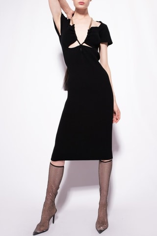 Robe fourreau - Noir - Pinko