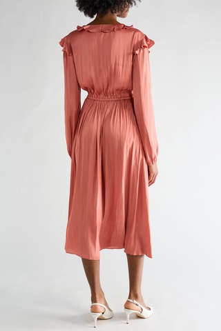 Robe midi - Rose - Pinko