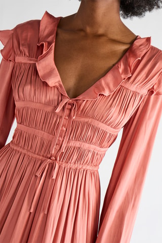 Robe midi - Rose - Pinko