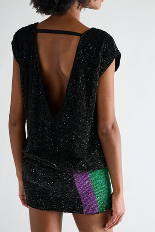 Robe droite - Noir