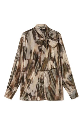 Blouse - Marron et beige - Twin Set