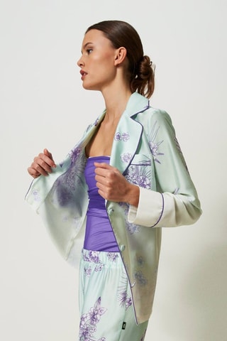Veste regular - Vert clair - Twin Set