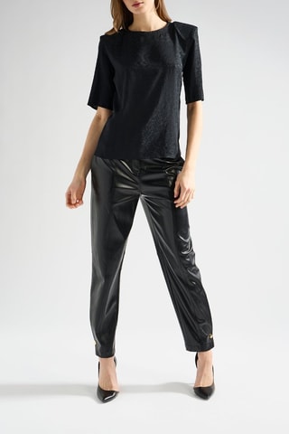 Blouse en soie - Noir - Pinko