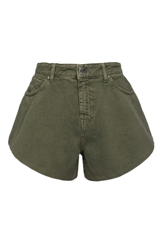Short en jean - Kaki - Pinko