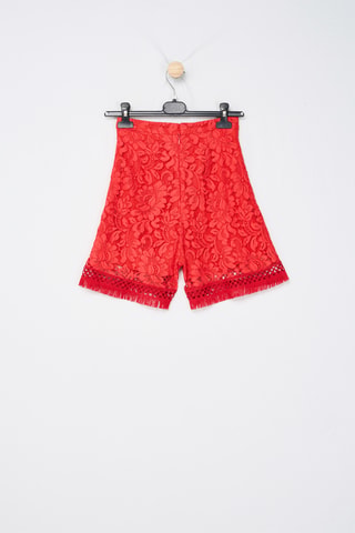 Short en dentelle - Rouge - Pinko