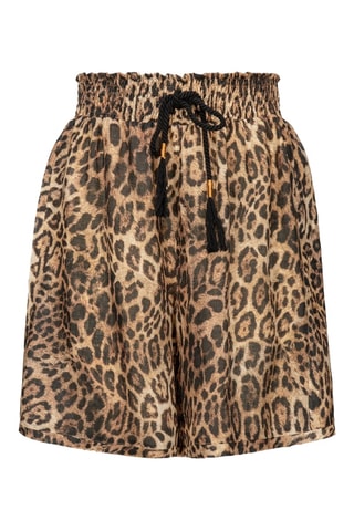 Short en lin - Marron - Pinko