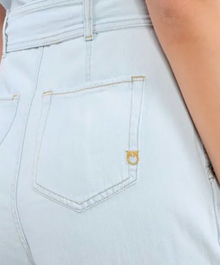 Combinaison en jean - Bleu - Pinko