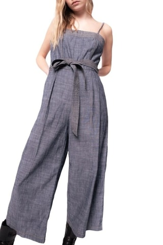 Combinaison en jean - Bleu chiné - Pinko