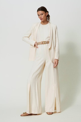 Combinaison sans manches - Ecru - Twin Set