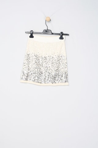 Minijupe taille haute - Blanc - Pinko