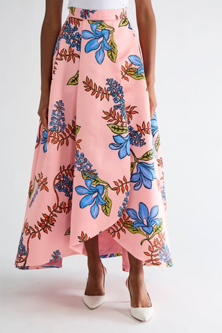 Jupe portefeuille - Rose