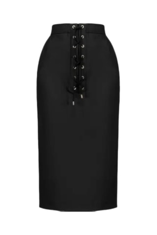 Jupe droite - Noir - Pinko