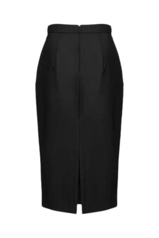 Jupe droite - Noir - Pinko