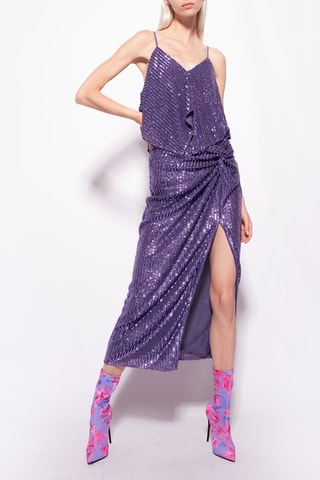 Jupe fourreau - Violet - Pinko