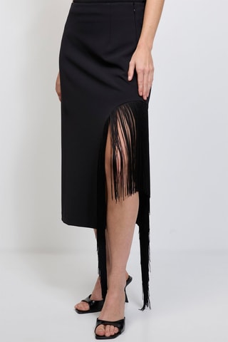 Jupe midi - Noir - Pinko