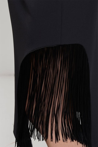 Jupe midi - Noir - Pinko