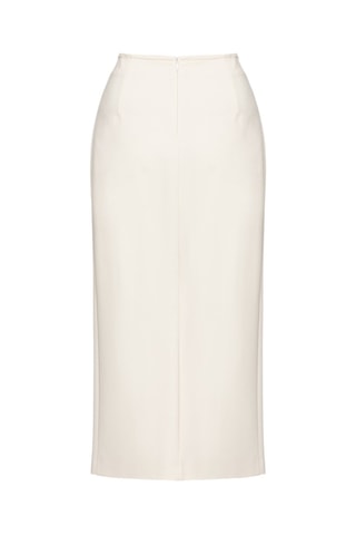 Jupe droite - Blanc - Pinko