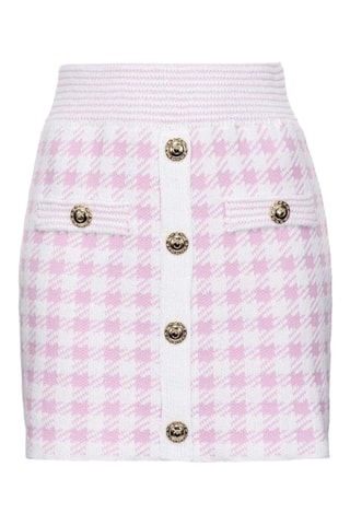 Minijupe taille haute - Rose - Pinko