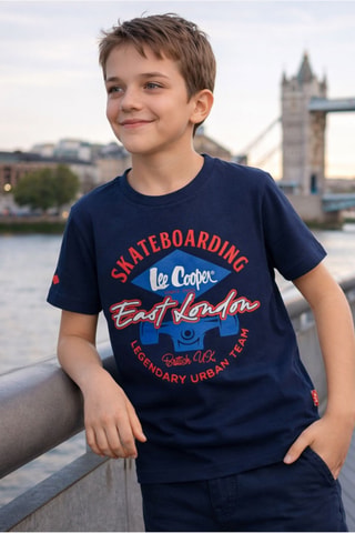 T-shirt - Marineblauw