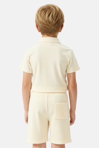 Polo & Short - Beige