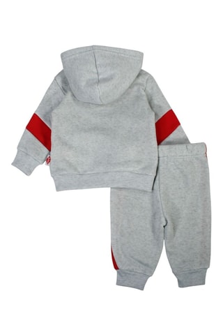 Sweater Met Capuchon en Joggingbroek - Grijs