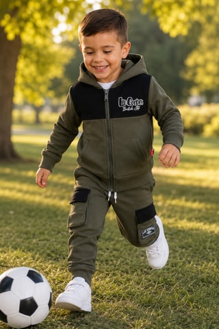 Sweater en Joggingbroek - Lee Cooper - Kaki