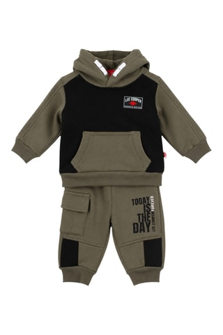 Sweater en Joggingbroek - Lee Cooper - Kaki