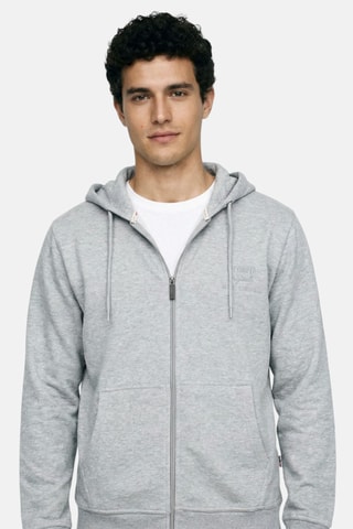 Sweater met Capuchon - Grijs