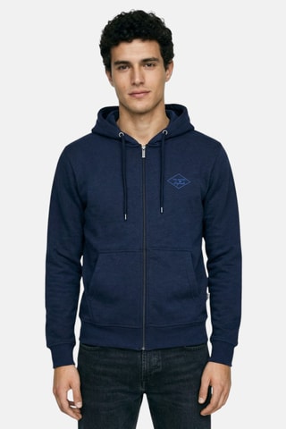 Sweater met Capuchon - Marineblauw