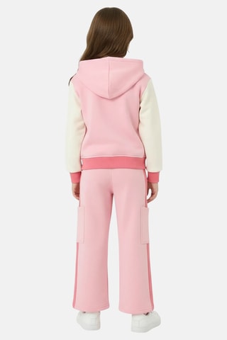 Baseball Jasje met Capuchon en Joggingbroek - Lee Cooper - Roze
