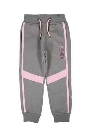 Joggingbroek - Grijs en roze