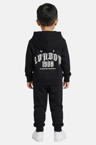 Sweater met Capuchon en Joggingbroek - Zwart