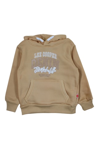 Sweater met Capuchon en Broek - Beige