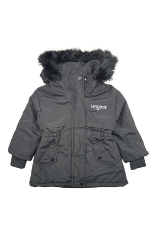 Parka met Capuchon  - Zwart