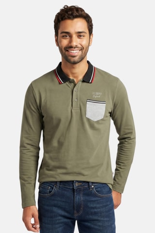 Polo - Lee Cooper - Kaki